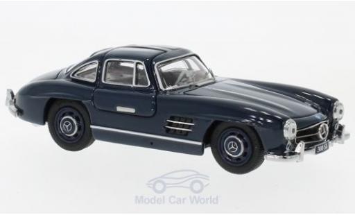 Coche miniatura Mercedes 300 SL 1/43 Schuco SL Coupe (W198) azul Mercedes 300 SL 1/43 Schuco SL Coupe (W198) azul coche miniatura