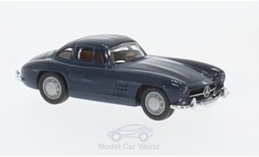 Coche miniatura Mercedes 300 SL 1/87 Schuco SL azul Mercedes 300 SL 1/87 Schuco SL azul coche miniatura