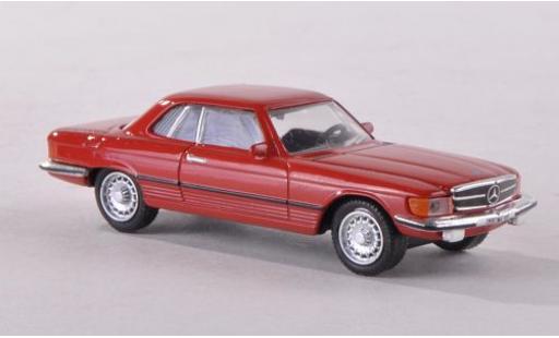 Coche miniatura Mercedes 450 1/87 Schuco SLC (C107) rojo Mercedes 450 1/87 Schuco SLC (C107) rojo coche miniatura