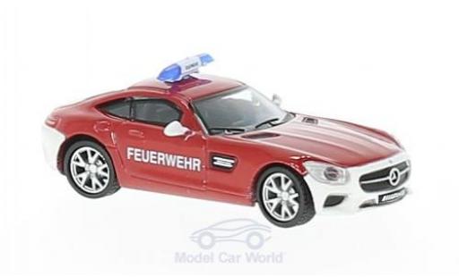 Coche miniatura Mercedes AMG GT 1/87 Schuco S Feuerwehr Mercedes AMG GT 1/87 Schuco S Feuerwehr coche miniatura