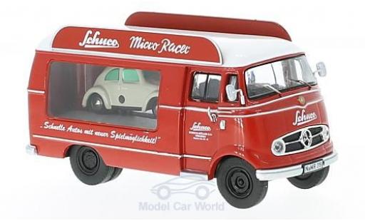 Mercedes L319 1/43 Schuco Micro Racer Werbewagen mit Piccolo Volkswagen Käfer coche miniatura