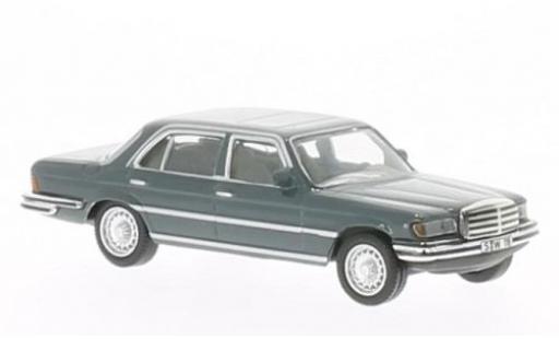Coche miniatura Mercedes Classe S 1/87 Schuco (W116) gris Mercedes Classe S 1/87 Schuco (W116) gris coche miniatura