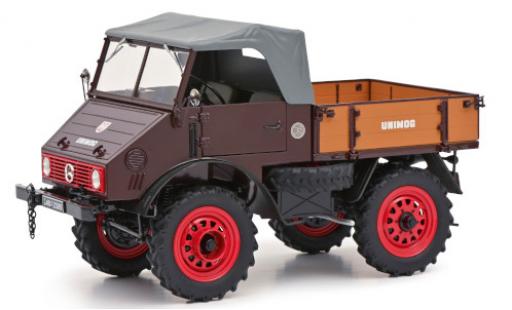 Coche miniatura Mercedes Unimog 1/18 Schuco 401 rojo Mercedes Unimog 1/18 Schuco 401 rojo coche miniatura