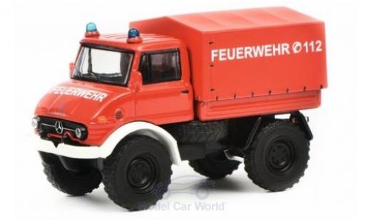 Coche miniatura Mercedes Unimog 1/64 Schuco U406 Feuerwehr Mercedes Unimog 1/64 Schuco U406 Feuerwehr coche miniatura