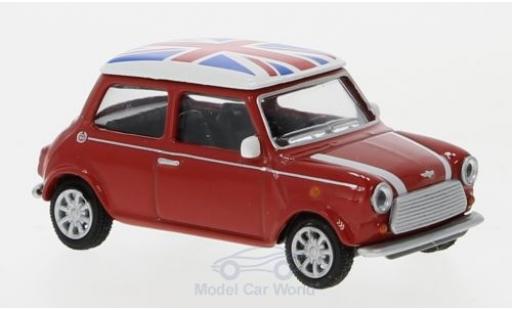 Mini Cooper D 1/64 Schuco rojo/Dekor Union Jack coche miniatura