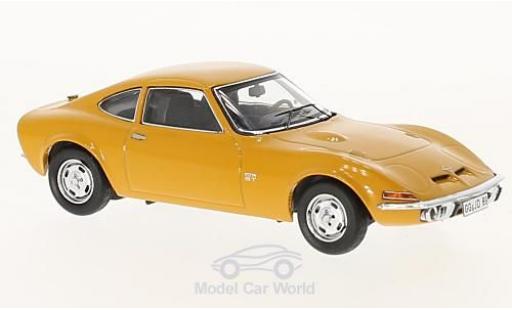 Opel GT 1/43 Schuco naranja coche miniatura