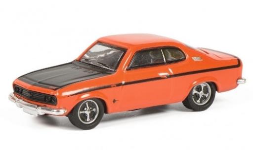 Coche miniatura Opel Manta 1/87 Schuco A GT/E naranja/matt-negro Opel Manta 1/87 Schuco A GT/E naranja/matt-negro coche miniatura