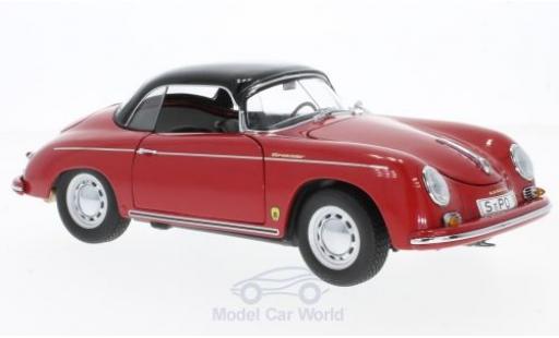 Coche miniatura Porsche 356 A 1/18 Schuco A Carrera Speedster rojo/negro Edition 70 Jahre Porsche 356 A 1/18 Schuco A Carrera Speedster rojo/negro Edition 70 Jahre coche miniatura
