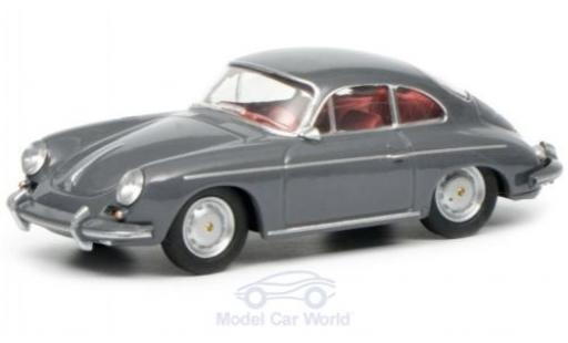 Coche miniatura Porsche 356 1/64 Schuco Coupe gris Porsche 356 1/64 Schuco Coupe gris coche miniatura