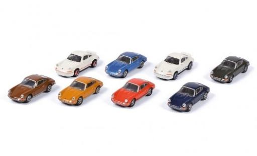 Coche miniatura Porsche 911 1/87 Schuco 8er-Set: Porsche 911 1/87 Schuco 8er-Set: coche miniatura