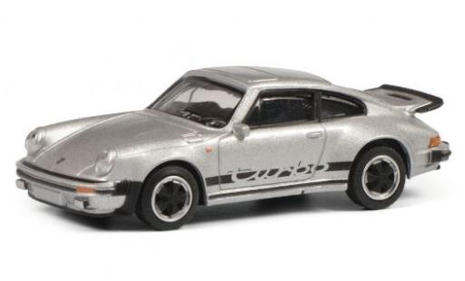 Coche miniatura Porsche 911 1/64 Schuco 3.0 Turbo gris/Dekor Porsche 911 1/64 Schuco 3.0 Turbo gris/Dekor coche miniatura