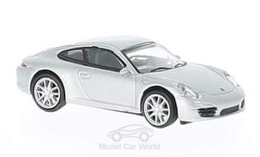 Coche miniatura Porsche 991 S 1/87 Schuco 911 () Carrera S gris Porsche 991 S 1/87 Schuco 911 () Carrera S gris coche miniatura