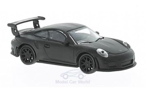 Coche miniatura Porsche 991 GT3 RS 1/87 Schuco 911 () GT3 RS matt-negro Porsche 991 GT3 RS 1/87 Schuco 911 () GT3 RS matt-negro coche miniatura