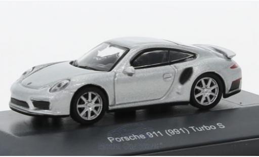 Coche miniatura Porsche 991 Turbo S 1/87 Schuco 911 () Turbo S gris Porsche 991 Turbo S 1/87 Schuco 911 () Turbo S gris coche miniatura