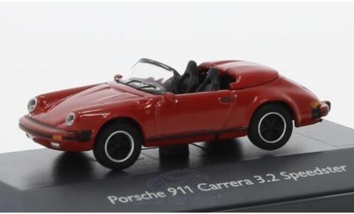 Coche miniatura Porsche 911 Speedster 1/87 Schuco Carrera 3.2 Speedster rojo Porsche 911 Speedster 1/87 Schuco Carrera 3.2 Speedster rojo coche miniatura