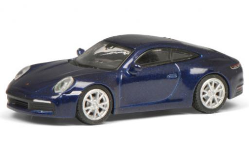 Coche miniatura Porsche 992 S 1/87 Schuco 911 Carrera S () metalico azul Porsche 992 S 1/87 Schuco 911 Carrera S () metalico azul coche miniatura