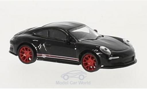 Coche miniatura Porsche 991 R 1/87 Schuco 911 R () negro/rojo Porsche 991 R 1/87 Schuco 911 R () negro/rojo coche miniatura
