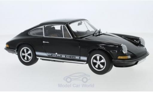 Coche miniatura Porsche 911 1/18 Schuco S negro 1973 Porsche 911 1/18 Schuco S negro 1973 coche miniatura