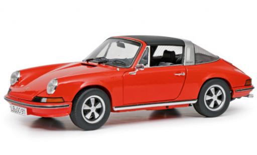 Coche miniatura Porsche 911 1/18 Schuco S Targa naranja 1973 Porsche 911 1/18 Schuco S Targa naranja 1973 coche miniatura