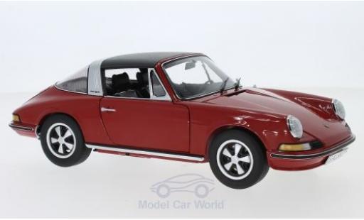 Coche miniatura Porsche 911 1/18 Schuco S Targa rojo 1973 Porsche 911 1/18 Schuco S Targa rojo 1973 coche miniatura