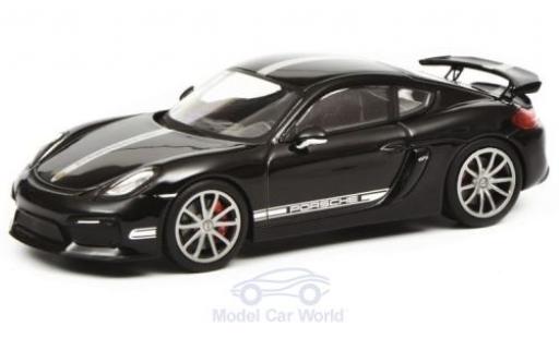 Coche miniatura Porsche Cayman GT4 1/43 Schuco GT4 (981c) negro/gris 2015 Porsche Cayman GT4 1/43 Schuco GT4 (981c) negro/gris 2015 coche miniatura