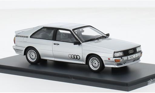 Coche miniatura Audi Quattro 1/43 Schuco ProR silber 1984 1:43 Audi Quattro 1/43 Schuco ProR silber 1984 1:43 coche miniatura