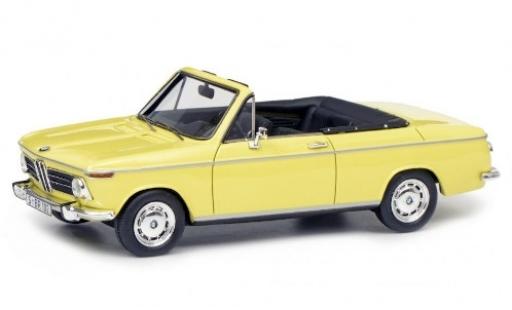 Coche miniatura Bmw 2002 1/43 Schuco Cabriolet 2/2 Baur amarillo Bmw 2002 1/43 Schuco Cabriolet 2/2 Baur amarillo coche miniatura