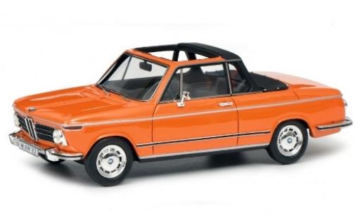 Coche miniatura Bmw 2002 1/43 Schuco Cabriolet Baur naranja Bmw 2002 1/43 Schuco Cabriolet Baur naranja coche miniatura