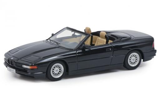 Bmw 850 1/43 Schuco Ci Cabriolet metalico negro coche miniatura