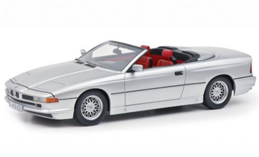 Coche miniatura Bmw 850 1/18 Schuco Ci Cabriolet gris Bmw 850 1/18 Schuco Ci Cabriolet gris coche miniatura