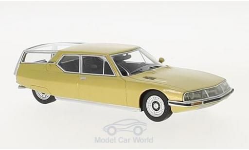 Citroen SM 1/43 Schuco Shooting Brake gold coche miniatura