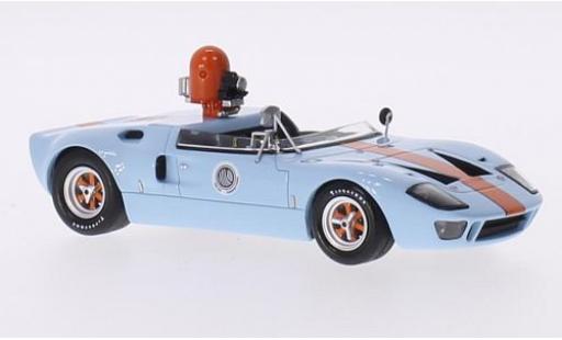 Coche miniatura Ford GT40 1/43 Schuco Kamerawagen RHD 1970 Le Mans - Steve McQueen Ford GT40 1/43 Schuco Kamerawagen RHD 1970 Le Mans - Steve McQueen coche miniatura