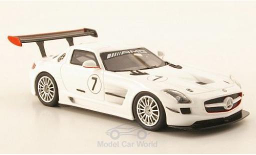 Mercedes SLS 1/43 Schuco AMG GT3 No.7 2010 coche miniatura