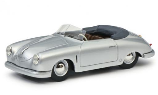 Porsche 356 1/43 Schuco Gmünd Cabriolet gris 1950 coche miniatura