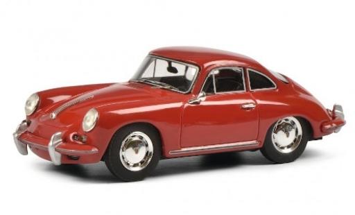 Porsche 356 1/43 Schuco SC rojo coche miniatura