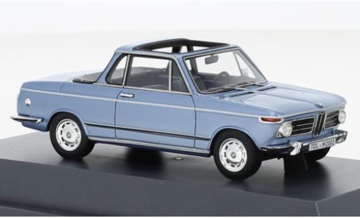 Coche miniatura Bmw 2002 1/43 Schuco Baur Cabriolet metallise azul 1975 Bmw 2002 1/43 Schuco Baur Cabriolet metallise azul 1975 coche miniatura
