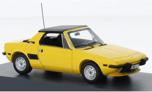Fiat X 1/9 1/43 Schuco ProR amarillo 1972 coche miniatura