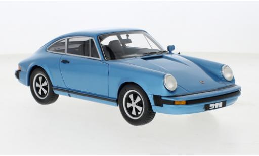 Coche miniatura Porsche 930 1/18 Schuco 911 metallise azul 1977 Porsche 930 1/18 Schuco 911 metallise azul 1977 coche miniatura