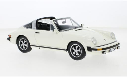 Coche miniatura Porsche 930 Targa 1/18 Schuco 911 blanco 1977 Porsche 930 Targa 1/18 Schuco 911 blanco 1977 coche miniatura
