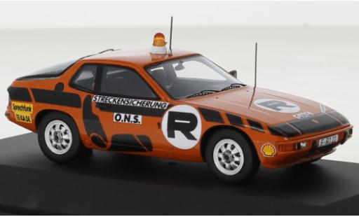 Coche miniatura Porsche 924 1/43 Schuco ONS-Streckensicherung Porsche 924 1/43 Schuco ONS-Streckensicherung coche miniatura