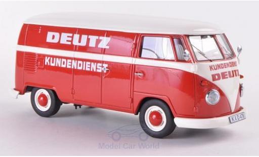 Coche miniatura Volkswagen T1 1/18 Schuco Kasten Deutz Kundendienst Volkswagen T1 1/18 Schuco Kasten Deutz Kundendienst coche miniatura