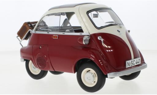 Coche miniatura Bmw Isetta 1/12 Schuco Export rouge/blanche 1957 Bmw Isetta 1/12 Schuco Export rouge/blanche 1957 coche miniatura