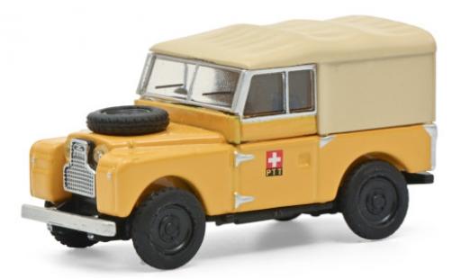 Coche miniatura Land Rover 88 1/87 Schuco RHD PTT (CH) Land Rover 88 1/87 Schuco RHD PTT (CH) coche miniatura