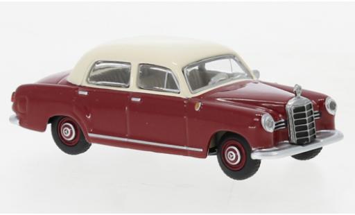 Coche miniatura Mercedes 180 1/64 Schuco D (W120) rojo/beige Mercedes 180 1/64 Schuco D (W120) rojo/beige coche miniatura