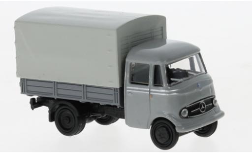 Coche miniatura Mercedes L319 1/87 Schuco plateforme gris Mercedes L319 1/87 Schuco plateforme gris coche miniatura