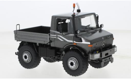 Coche miniatura Mercedes Unimog 1/32 Schuco U1600 metallise gris Mercedes Unimog 1/32 Schuco U1600 metallise gris coche miniatura