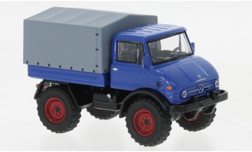Coche miniatura Mercedes Unimog 1/64 Schuco U406 azul Mercedes Unimog 1/64 Schuco U406 azul coche miniatura
