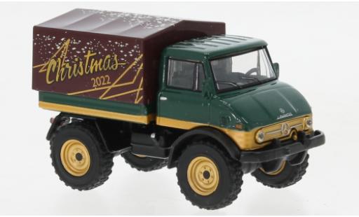 Coche miniatura Mercedes Unimog 1/64 Schuco U406 Christmas Edition 2022 Mercedes Unimog 1/64 Schuco U406 Christmas Edition 2022 coche miniatura