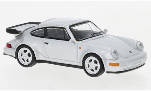 Coche miniatura Porsche 993 Turbo 1/64 Schuco 911 (964) 3.6 gris 1 Porsche 993 Turbo 1/64 Schuco 911 (964) 3.6 gris 1 coche miniatura