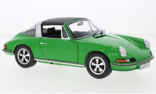 Coche miniatura Porsche 911 1/18 Schuco S Targa verde Porsche 911 1/18 Schuco S Targa verde coche miniatura